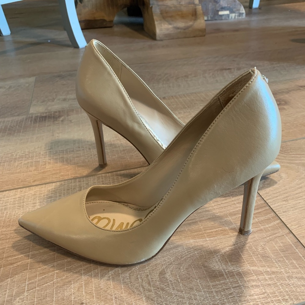 Sam Edelman hazel pump - nude